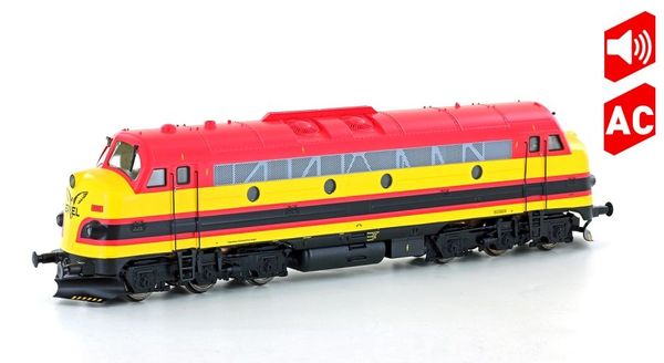 Kato HobbyTrain Lemke HE10044564 - Diesel locomotive Nohab MY1151 Eivel Kansas City (Sound Decoder)